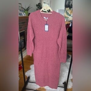 Smash + Tess Soft Love Pink Sweater Dress